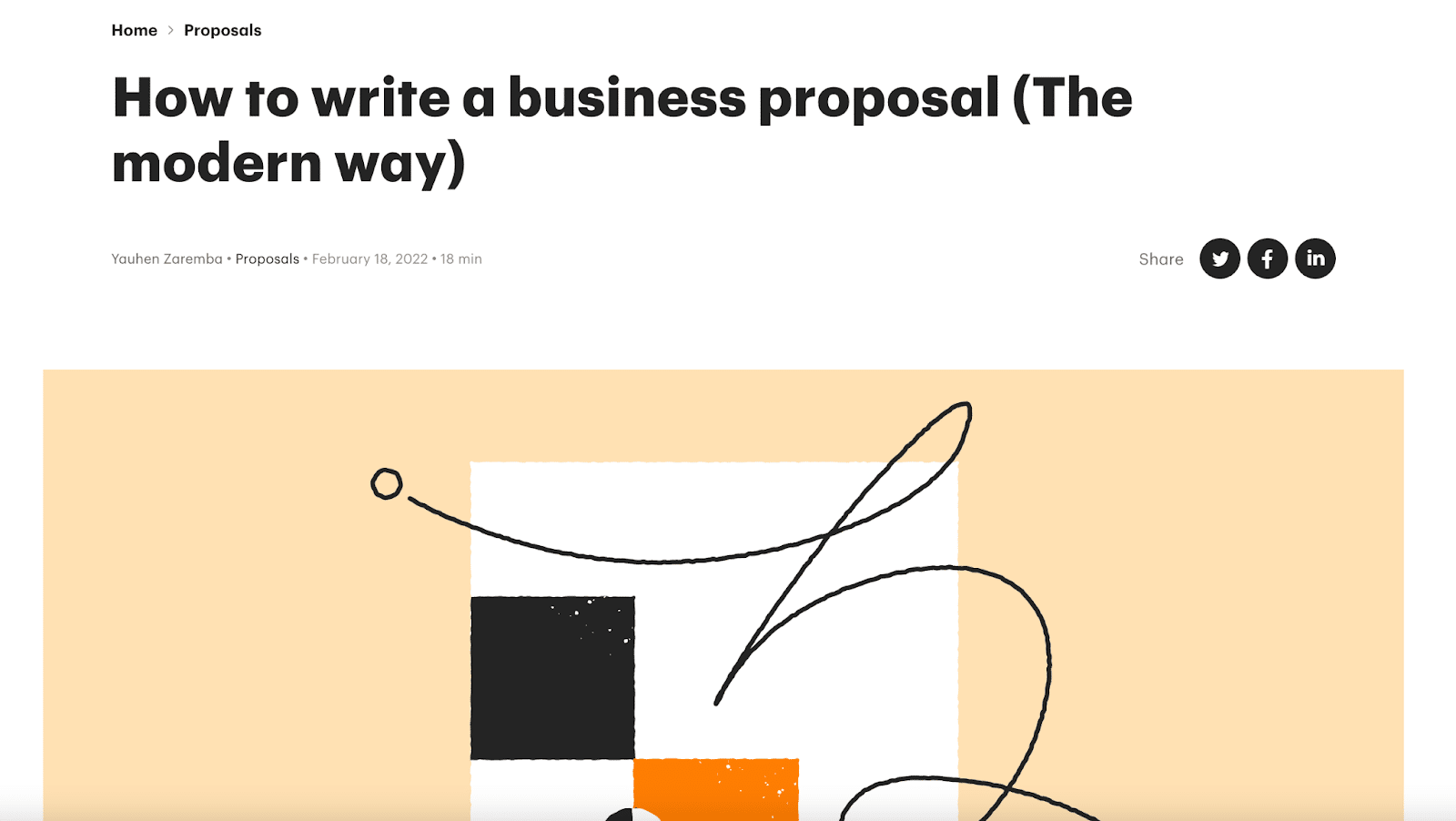Topic: How to write a business proposal for SaaS