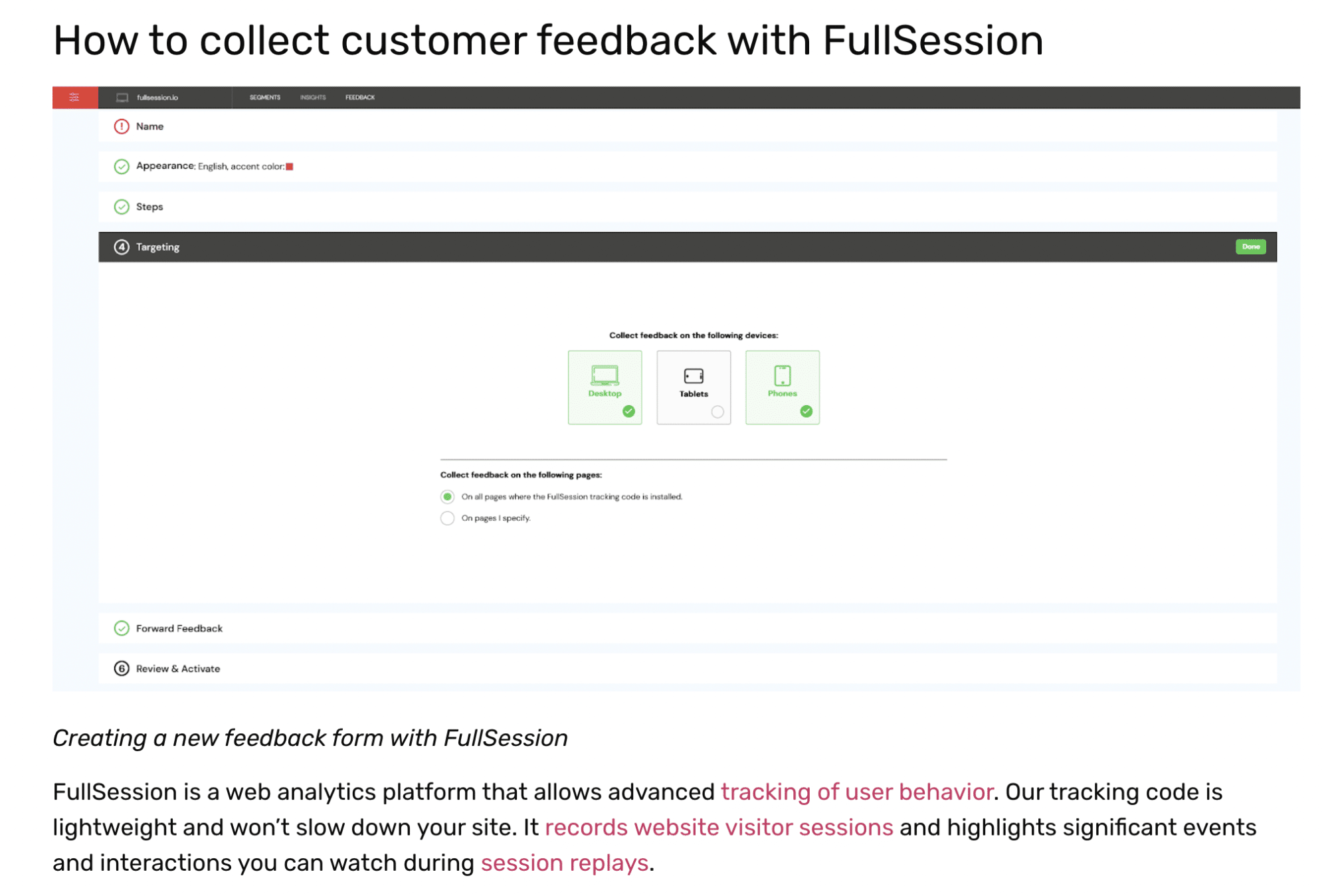 FullSession PLC example 2