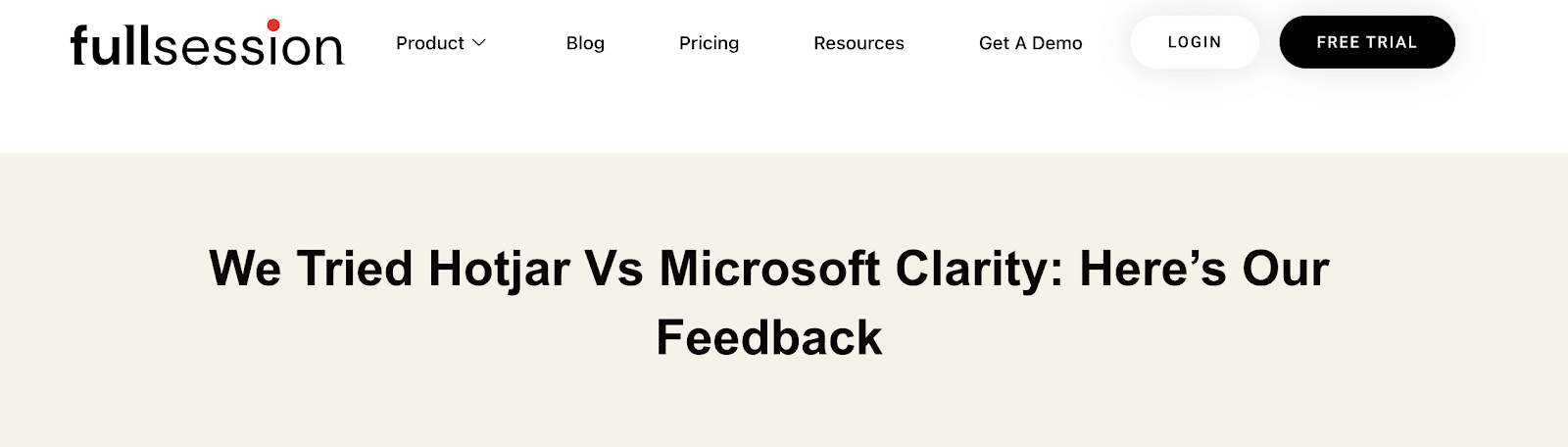 Quoleady's client blog topic: We tried Hotjar vs Microsoft Clarity