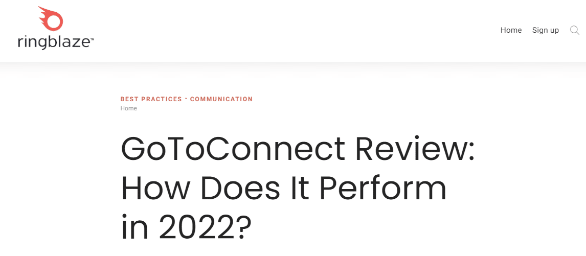 Quoleady's client blog: GoToConnect review: how does it perform in 2022
