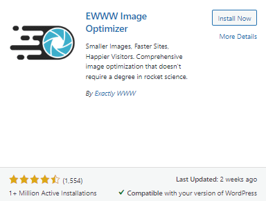 EWWW image optimizer