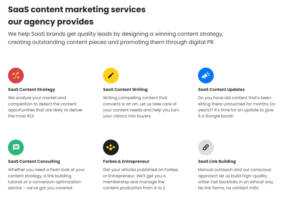 Quoleady affordable content marketing service 