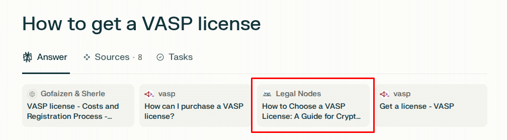 Quoleady client, Legal Nodes, in LLM tools