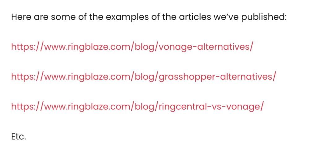 Quoleady's client blog posts
