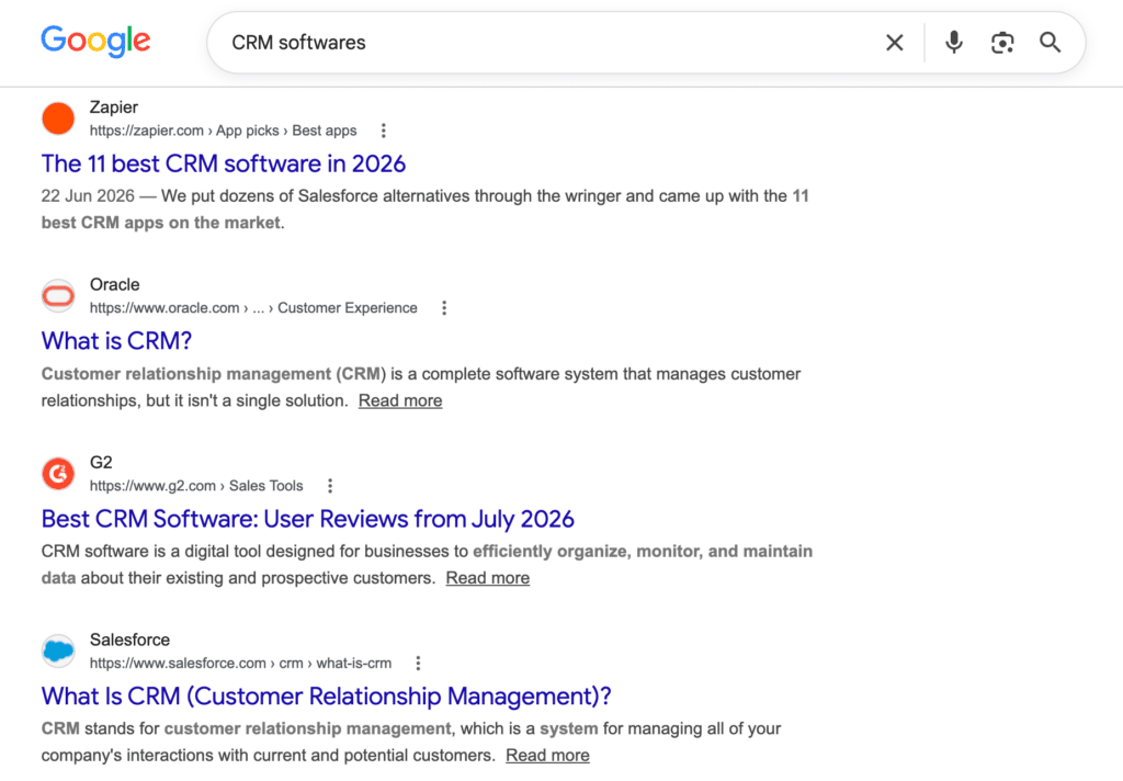 Go through the first five ranking articles for your lead gen keyword on google search