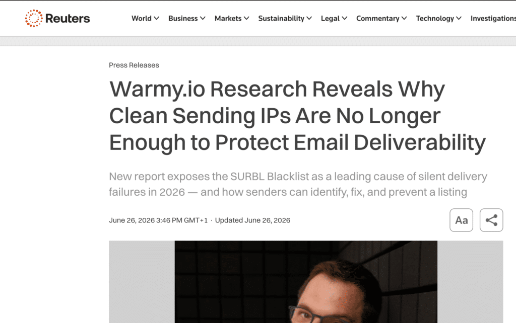Digital PR for Quoleady client Warmy.io