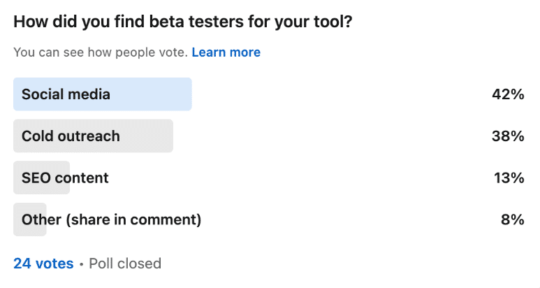 LinkedIn pool