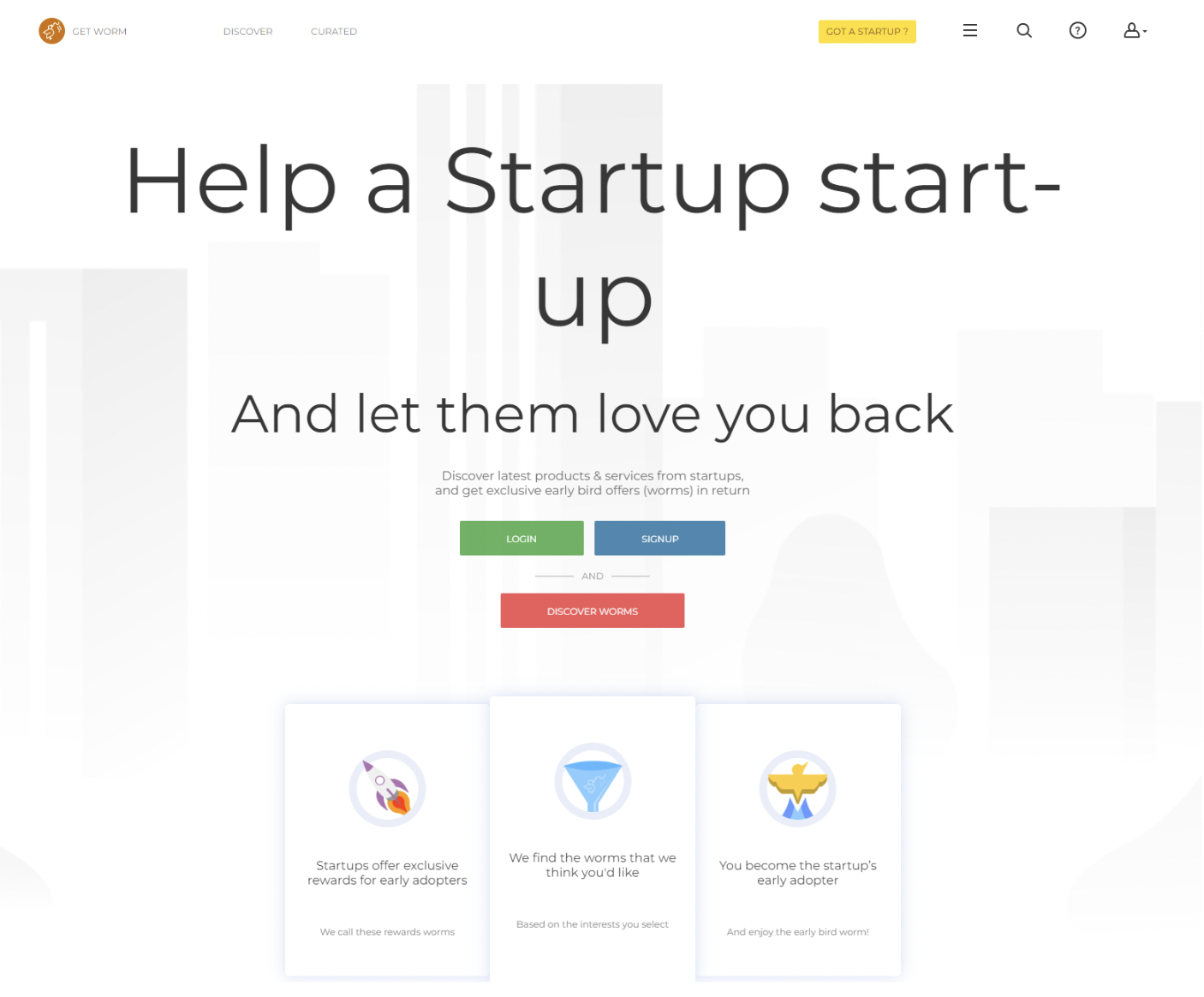 GetWorm website