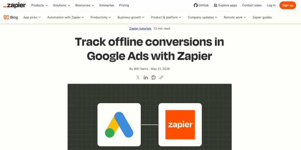 PLC example from Zapier