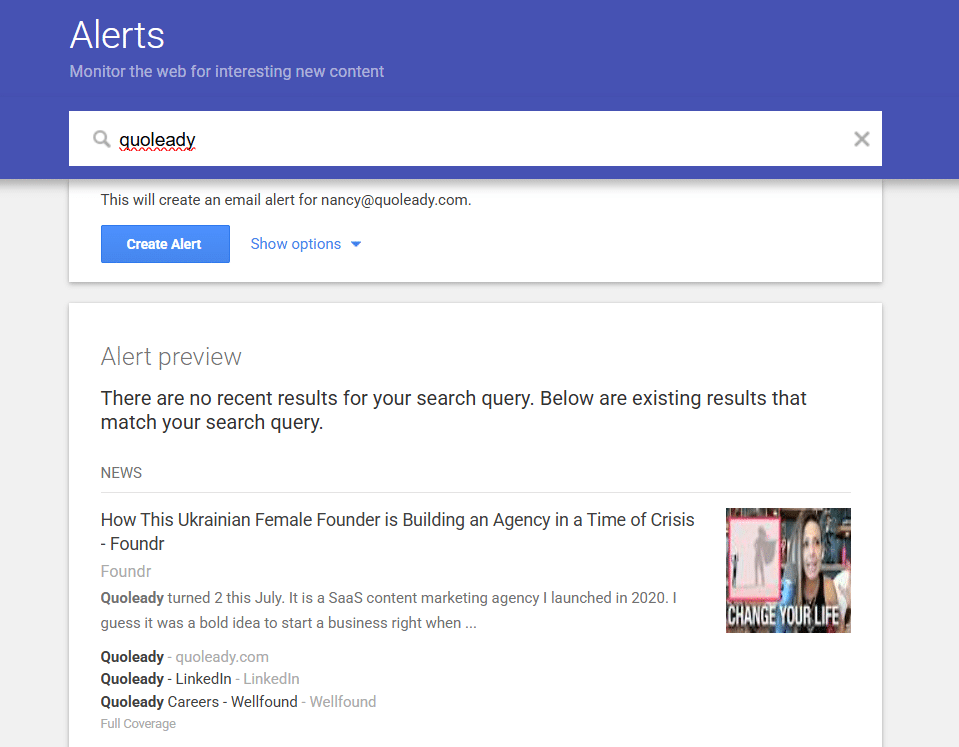 link building tactics for saas business: Find unlinked brand mentions on authoritative websites