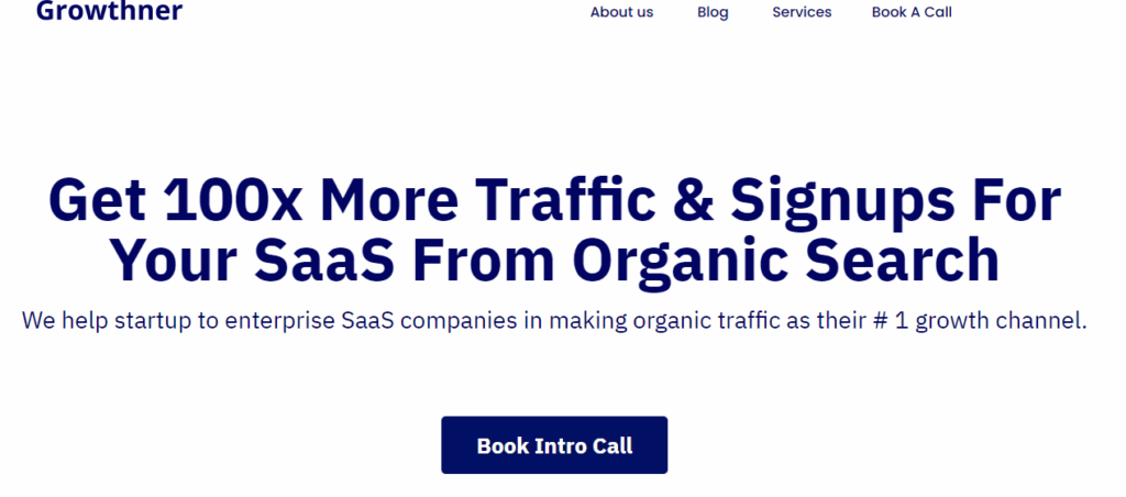 Growthner SaaS SEO agency