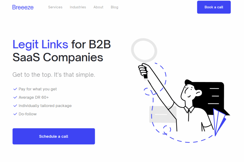 Breeze SaaS SEO agency