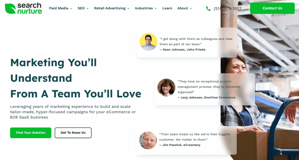 Search Nurture digital marketing agency