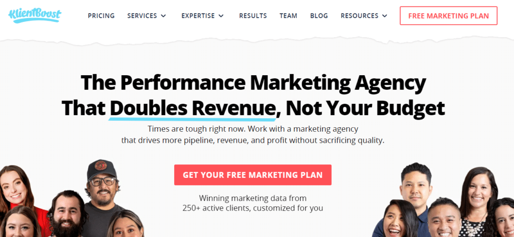 KlientBoost, inbound marketing company