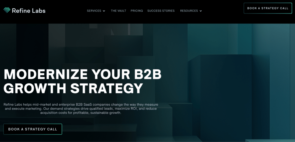 Refine Labs is a B2B SaaS growth agency