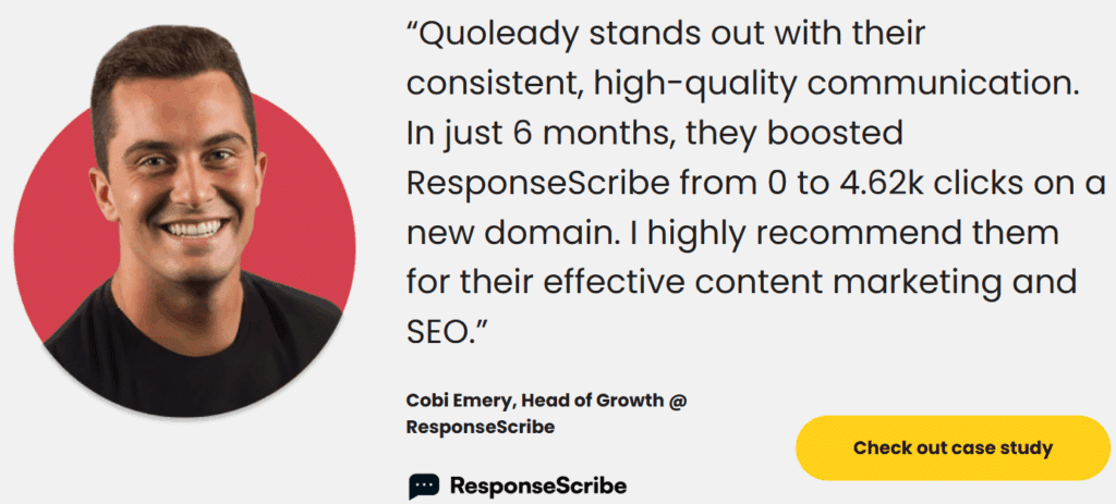 quoleady client testimonial