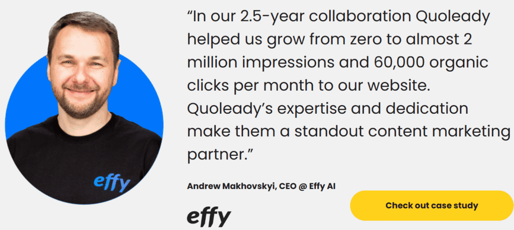 quoleady client testimonial