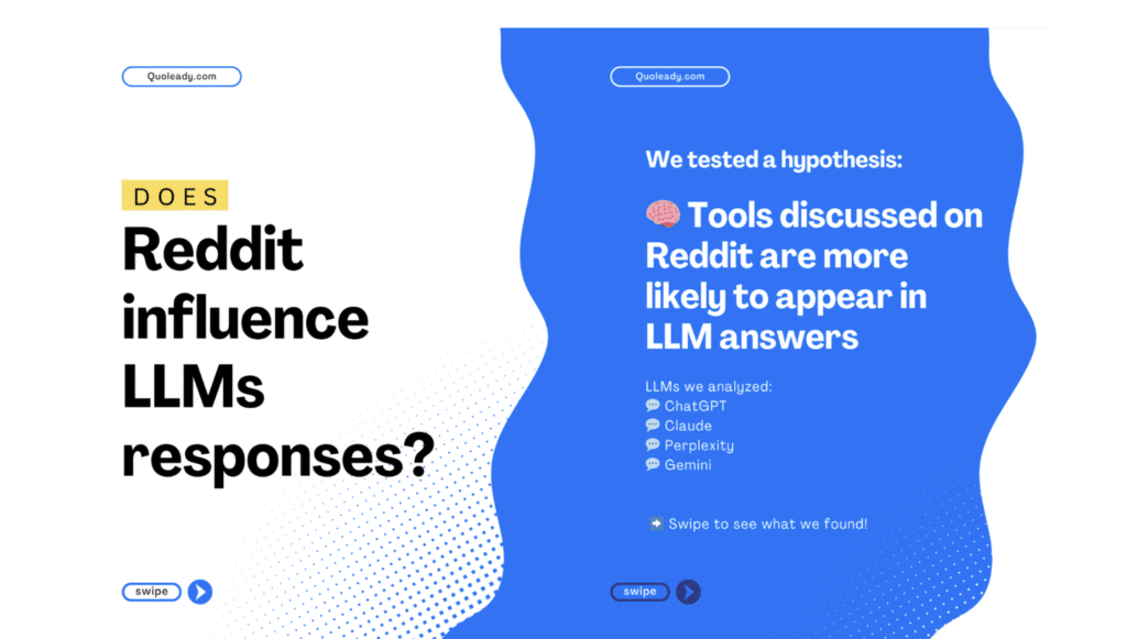 Does Reddit influence LLMs responses? (The 2025 Research)