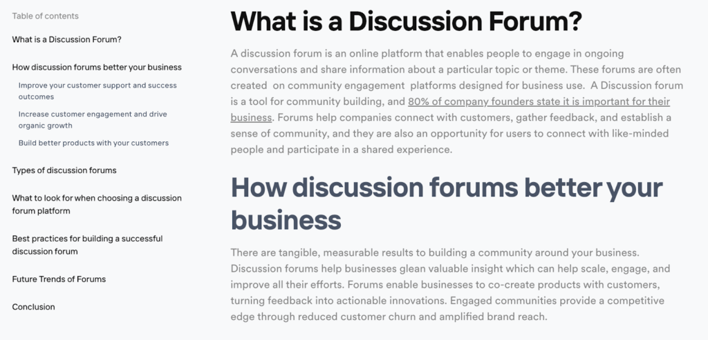 Include FAQ in content