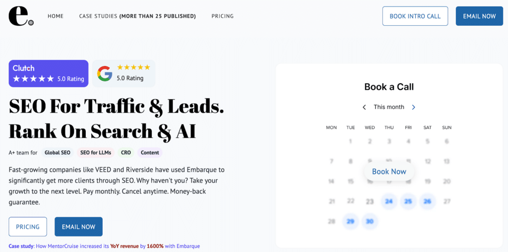 embarque for ai optimized content across ai powered search engines