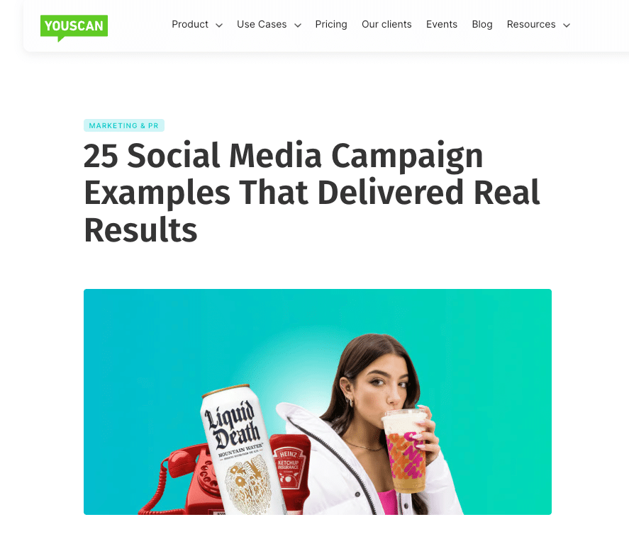 25 Social Media Campaign examples YouScan